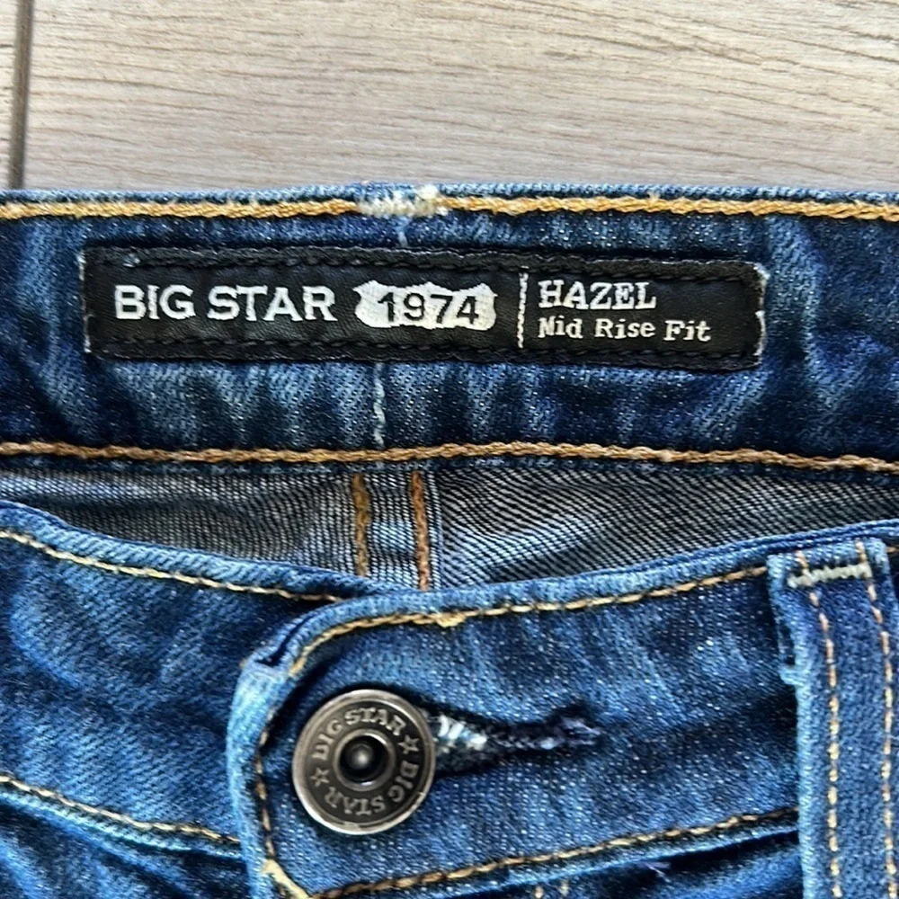 Big Star Hazel mid rise skinny fit jeans size 29